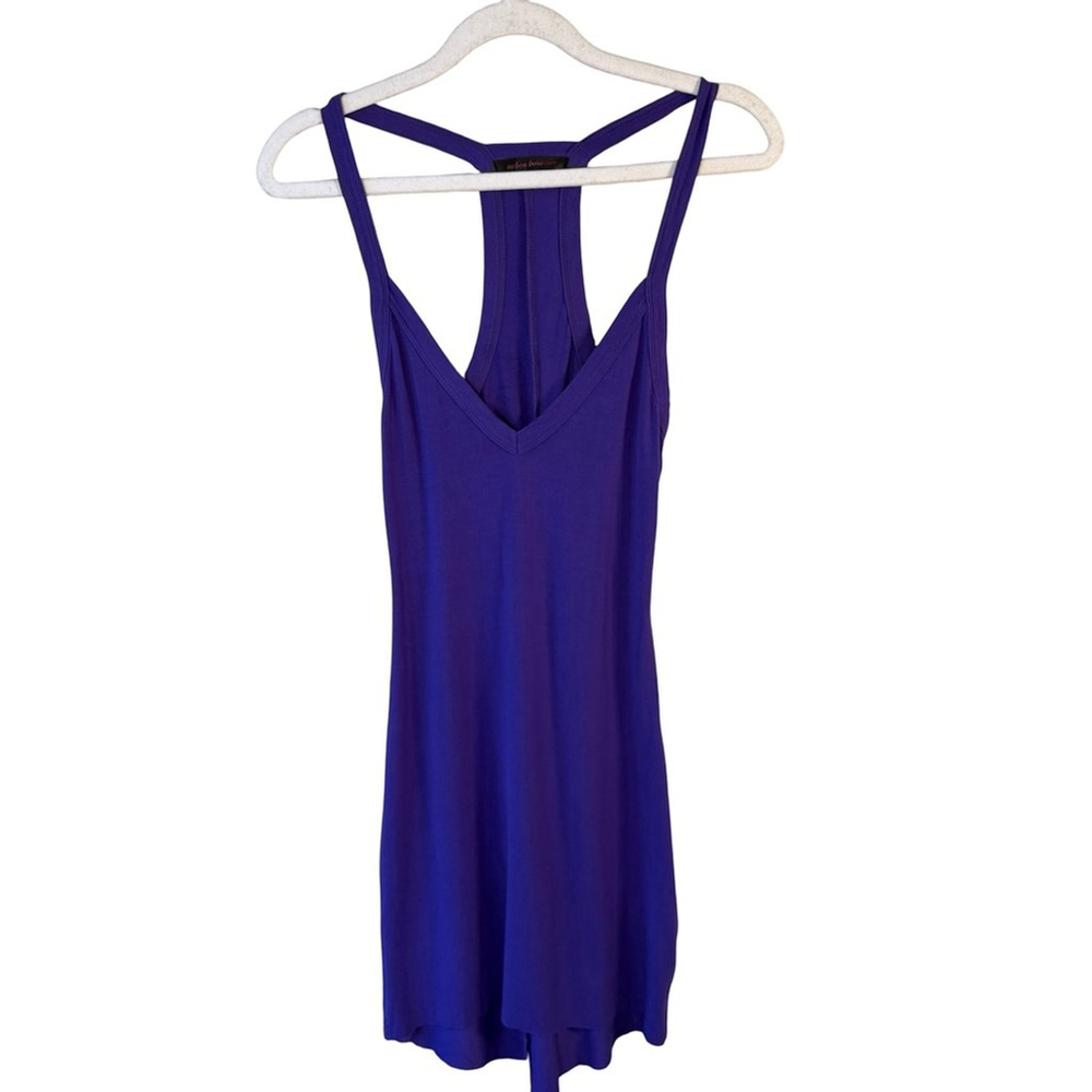 Urban Behavior Y2¥ Vibrant Purple Tunic Tank Size XS Retro Stretch Casual